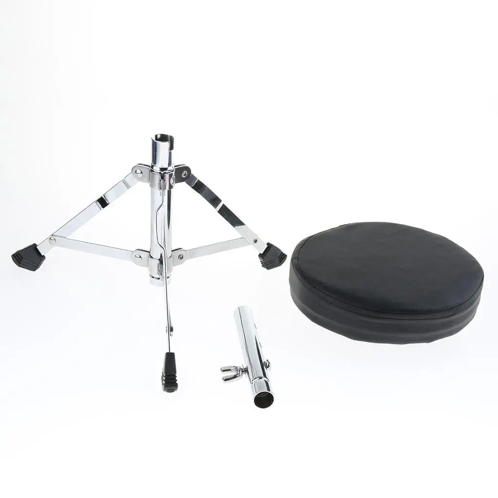 Adjustable Metal Padded Stool Stand Chair for Guitar Piano Drum Playing 