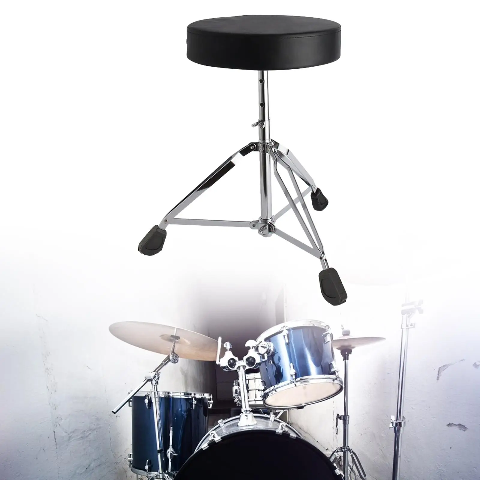Padded Seat Drum Stool Keyboards for Musician Performers Instrument Players