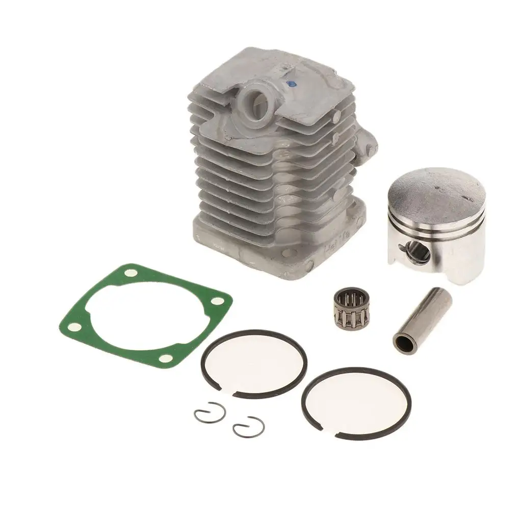 1 Set Cylinder Head Piston with Pinfor 2 Stroke Engine Motorcycle