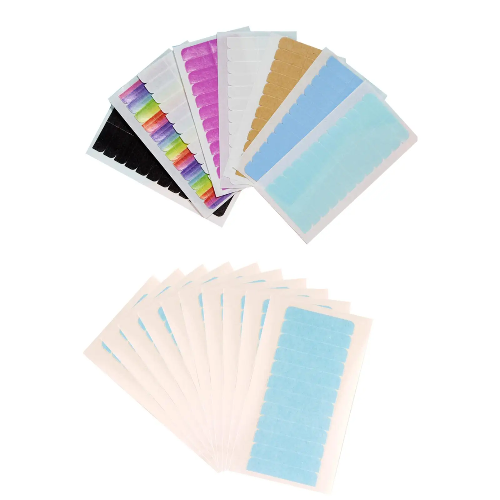 Double Sided Hair Extensions Tape Toupee Tape Pieces Adhesive 4cm Waterproof Supplies Wig for Skin Salons Girls Replacement DIY
