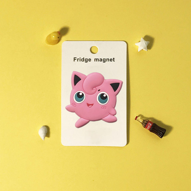 4 pz Pokemon Pikachu Charmander magnete del frigorifero Anime carino  divertente frigorifero colorato giocattolo per bambini ufficio lavagna  Gadget decorazioni per la casa - AliExpress