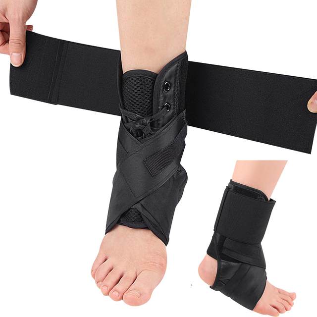 Ankle Support Brace lace Adjustable Support Ankle Wrap crossing belt for Running Basketball Cycling Tennis Tendon Sprain,Injury
