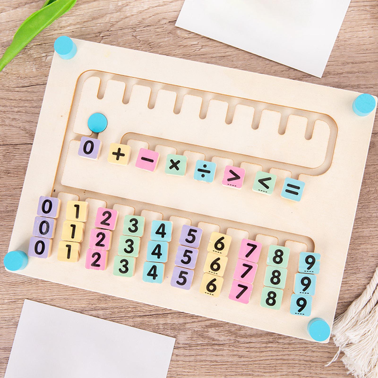 Mathematics Toys Calculation Math Toy for Boys Girls Children Birthday Gifts