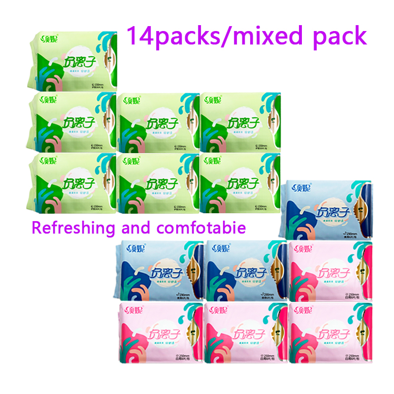 Best of 420pcs / 14pack Anion Sanitary Pads 100% Cotton Anion Santitary Napkin Pads For Women Daily Use Panty Liners Ladies Sanitary Towel Reviews & Tips