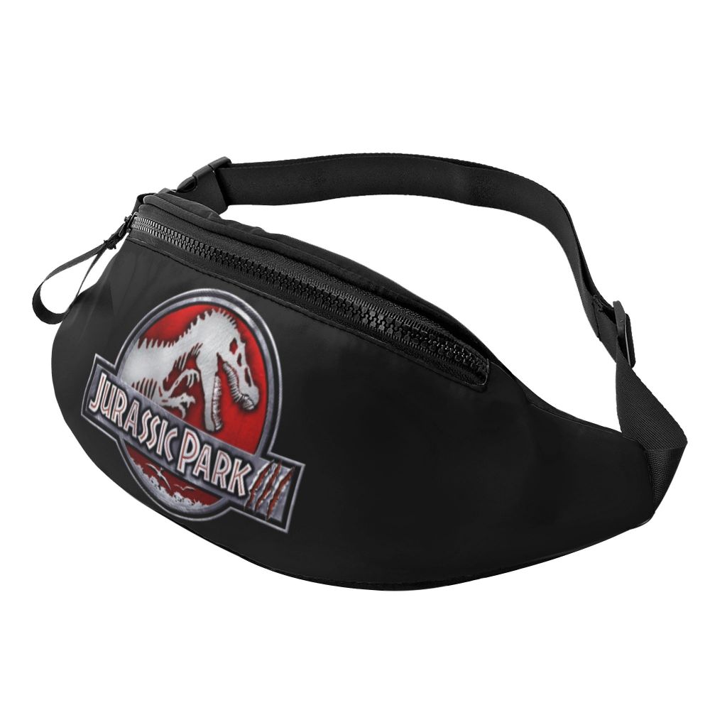 Homens Moda Sci Fi Dinossauro Crossbody Saco