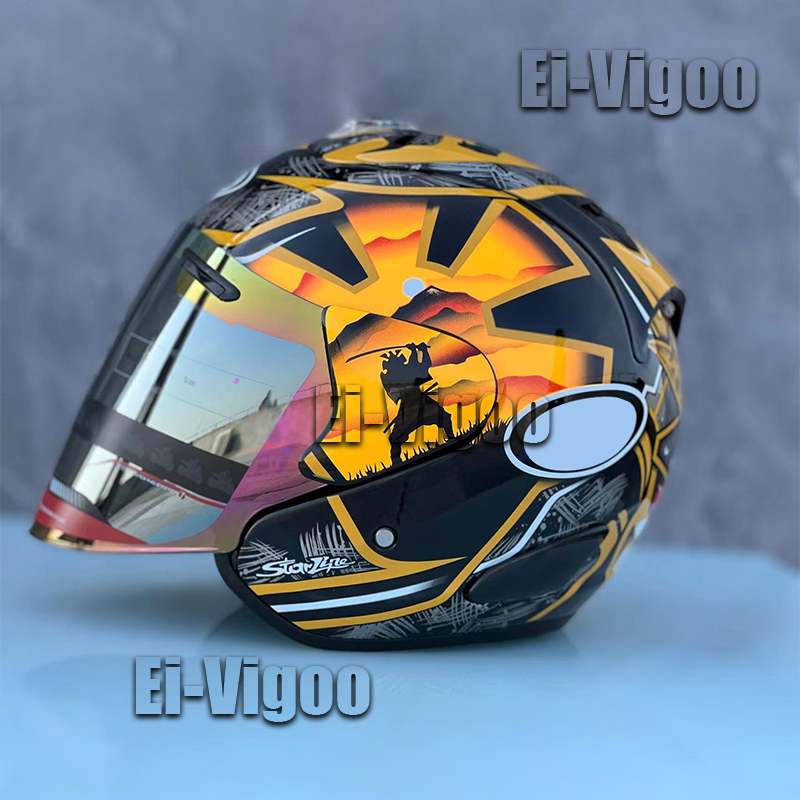 Open Face Half Helmet SZ RAM4 SAMURAI 