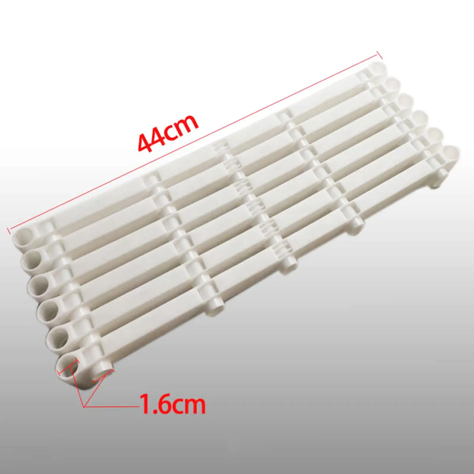 6Pcs Connector Accessories Drying Rack Connector 1.6cm Replacement Fitments Foldable Durable Connecting Rod for Bedroom Home Use