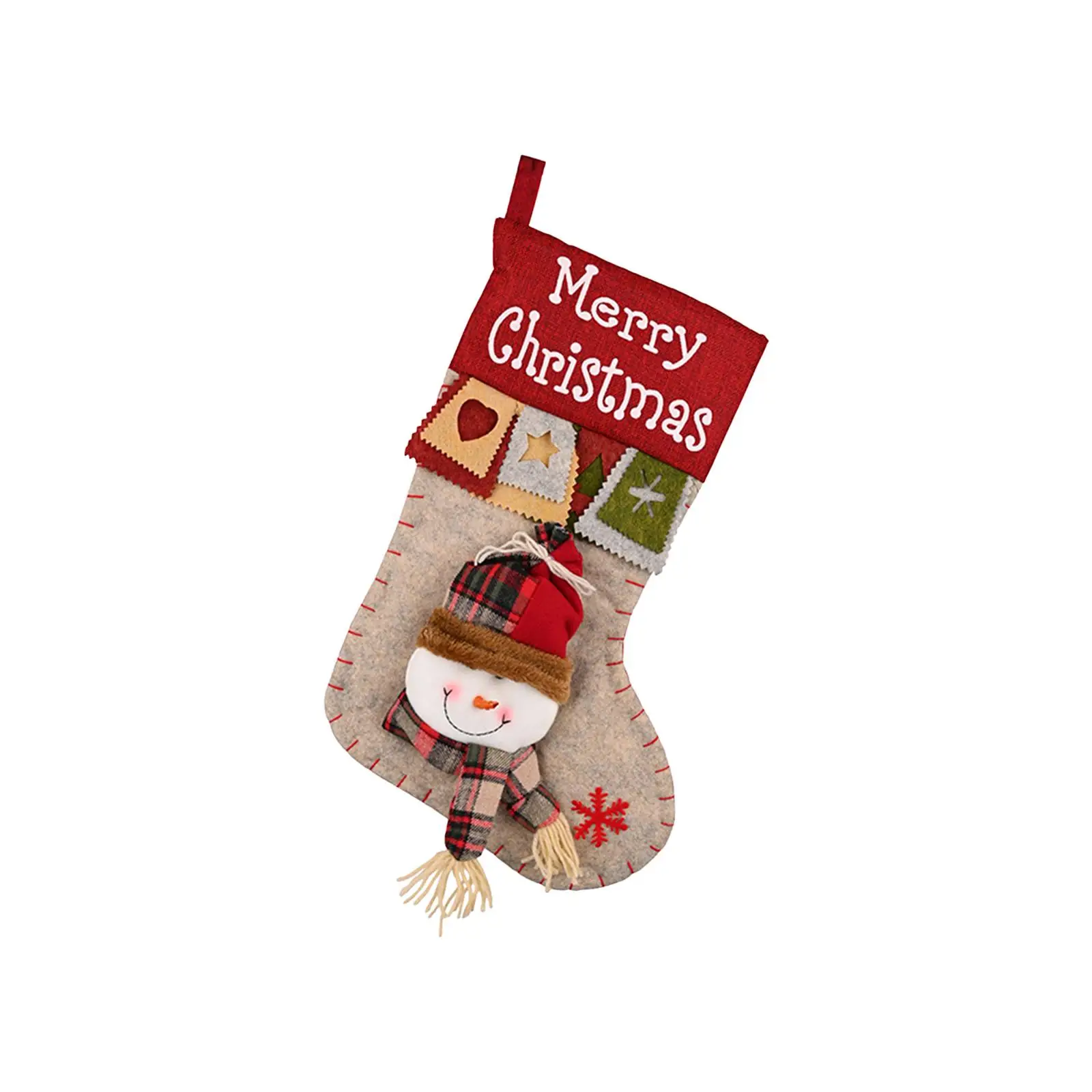 Christmas Stockings Christmas Ornament Portable Xmas Tree Decorations Holiday Stockings for Office Holiday Restaurant Home Baby