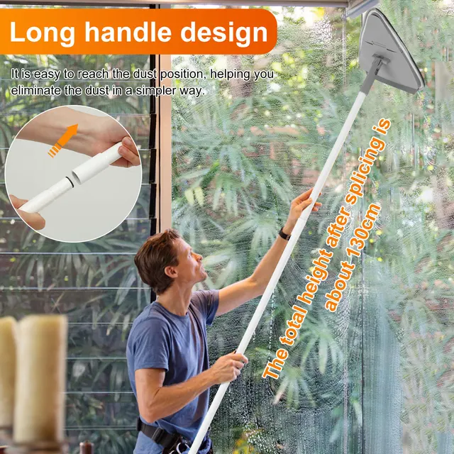 Wall Mop Wall Cleaner Mop With Long Handle Ceiling Cleaner - Temu