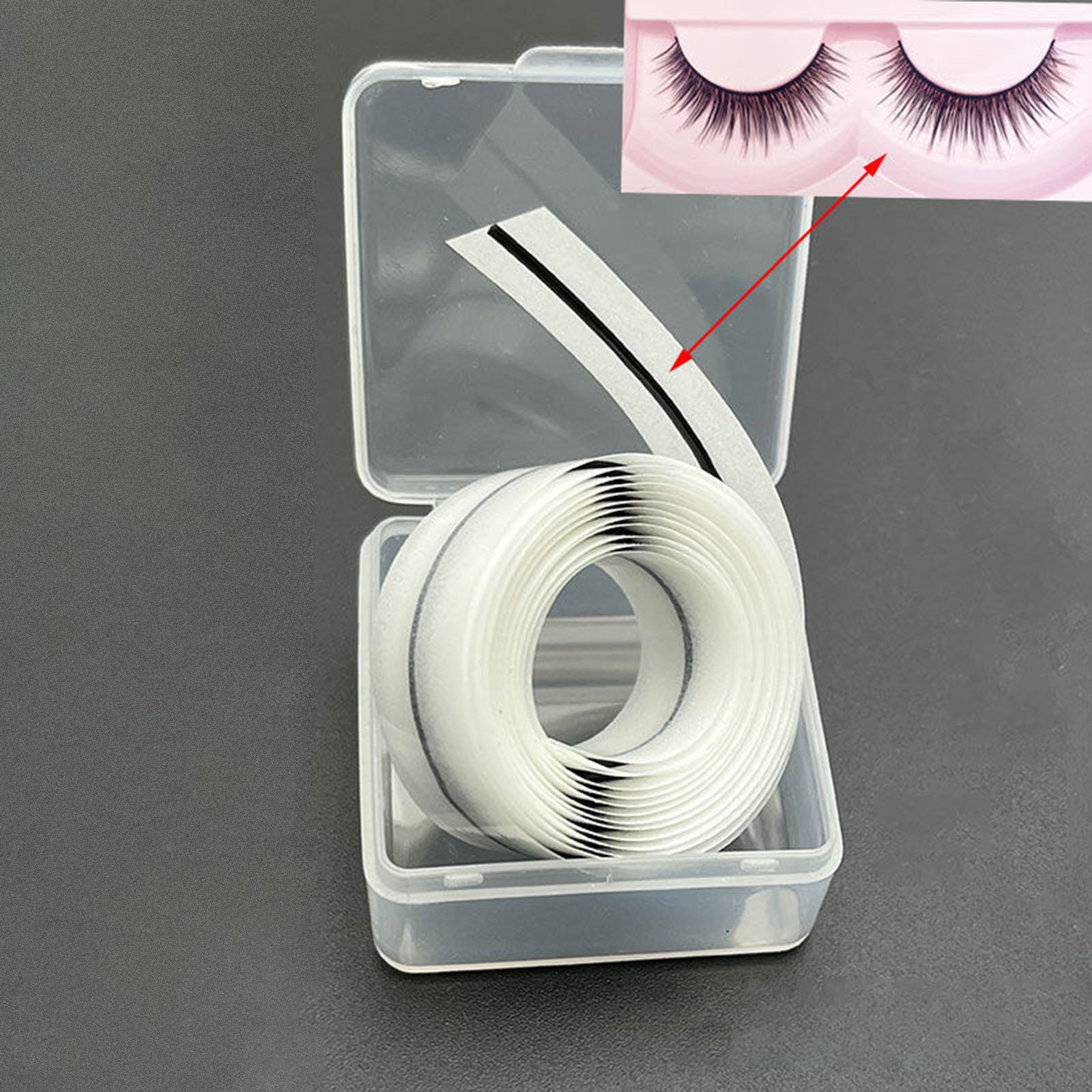 1 Meter Long Self Adhesive Lash Strips No Glue Needed for False Lashes False Eyelashes Makeup Tools Hypoallergenic 