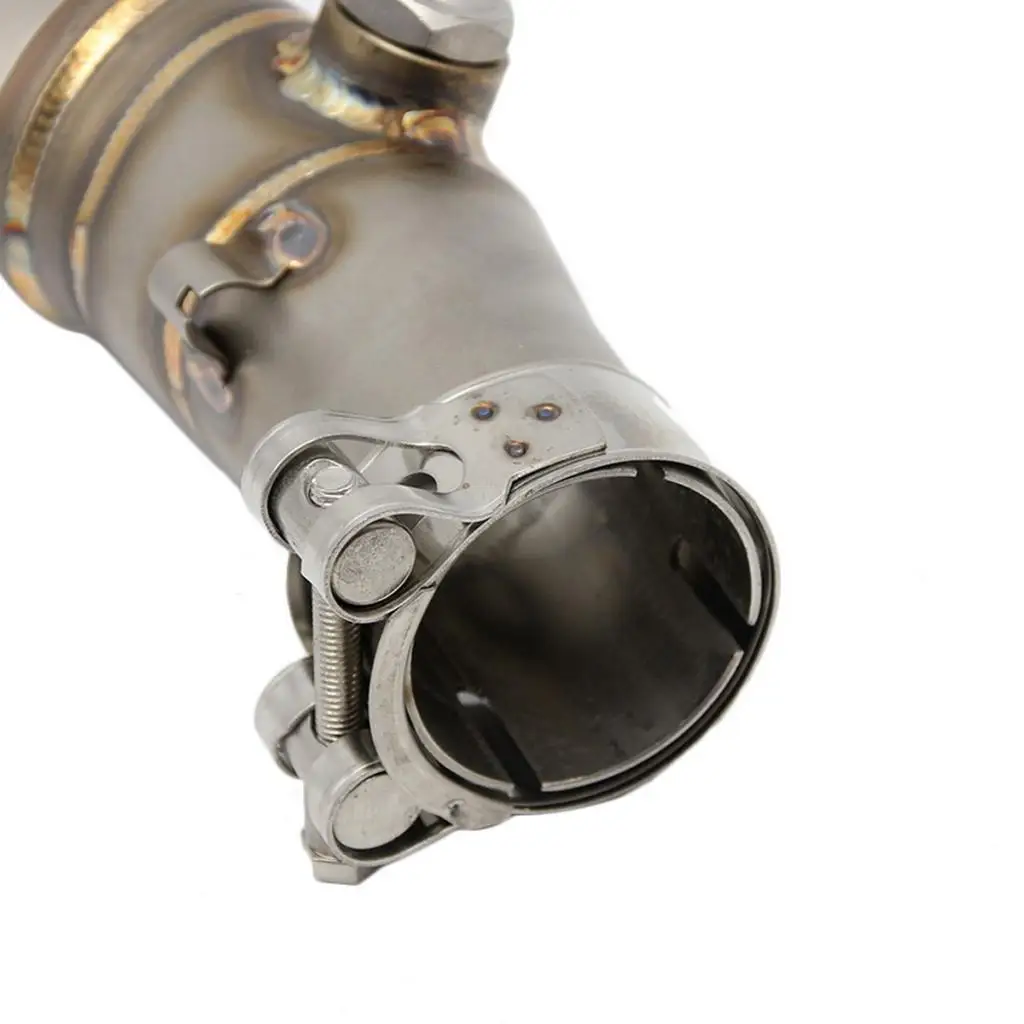 Modified Exhaust Steel Mid Connect Elbow Tube for ER6N