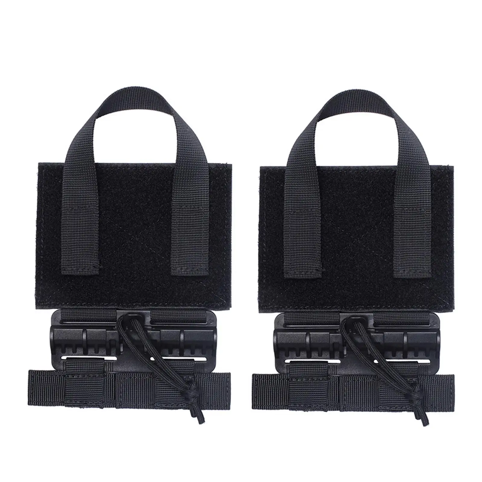2 Pieces Vest Quick Release Buckle Set Cummerbund Adapter Portable Single Point Universal Assembly Durable for Cosplay Tool 6094