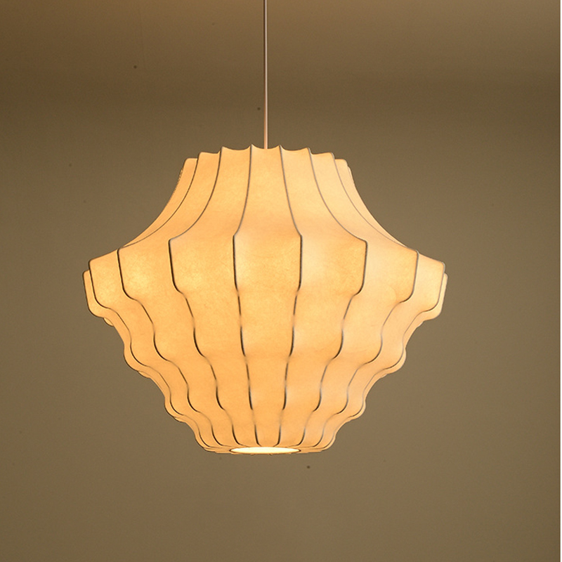 French Designer Silk Multiple Styles Pendant Lamp for Dining Room Kitchen Island Suspension Hanglamp LED Lighting House Fixture