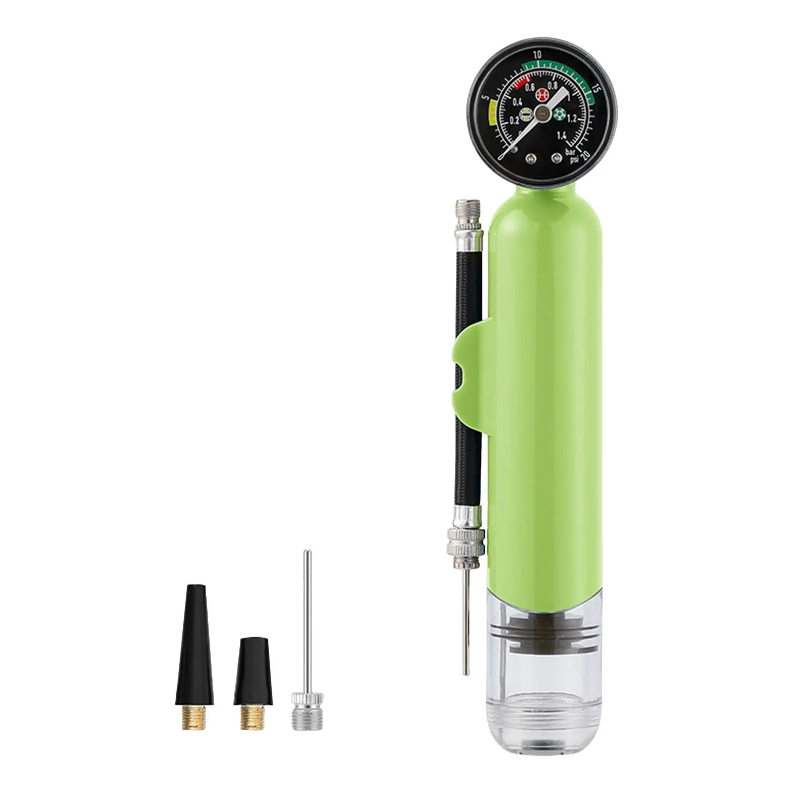 Ball Pump with Pressure Gauge, Basketball Pump, Sports Accessories, Volleyball Pump ,Portable Hand Air Pump