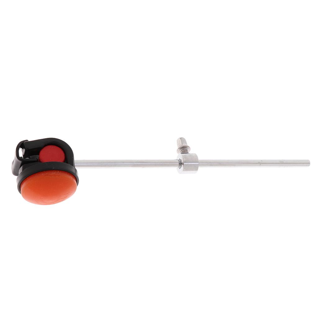 Percussion Hammer Bass Drum Beater Hammer Silicone Head for Drumset Kit Parts Accessories