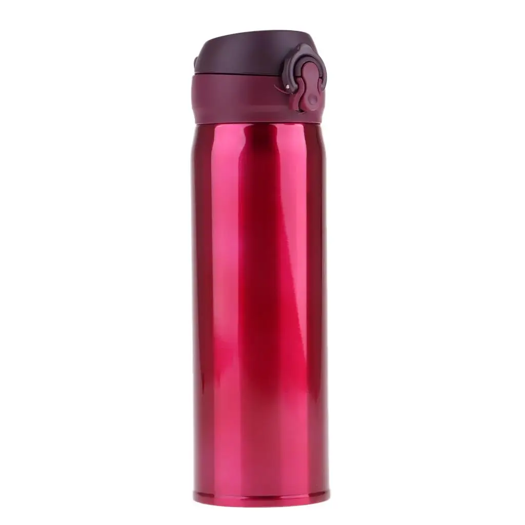 500ml Bottle BPA-Free Vacuum Cup Mug with Locking Lid Cap