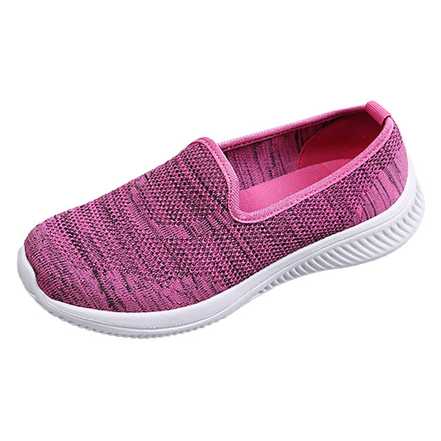 Mesh Tennis Shoes For Women 2023 Soft Bottom Breathable Flat