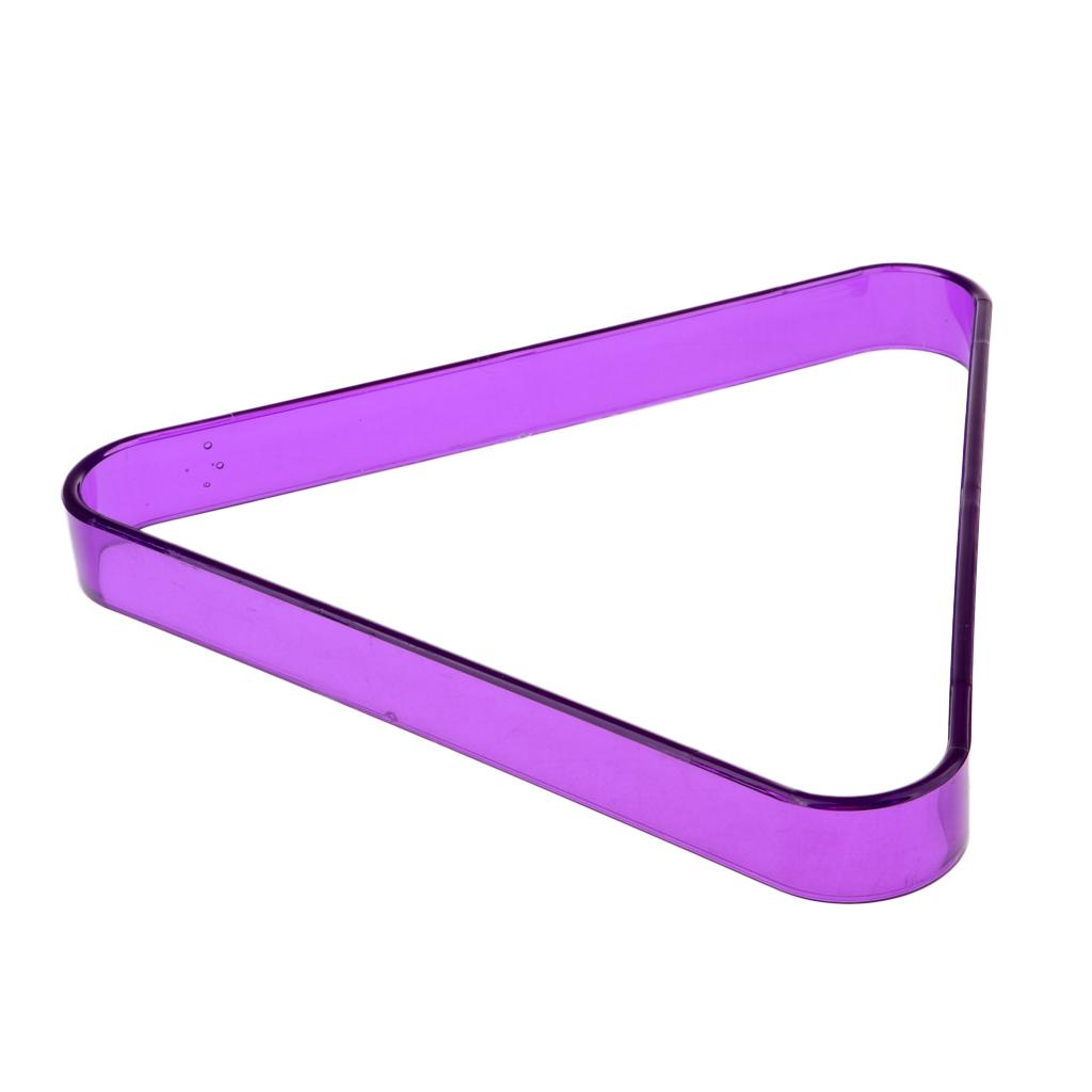 Plastic 8-Ball Billiard / Pool Table Triangle Rack Provides a Durable and Stylish Addition to Your Game Room Plastic 8-Ball Billiard / Pool Table Triangle Rack Provides a Durable and Stylish Addition to Your Game Room
