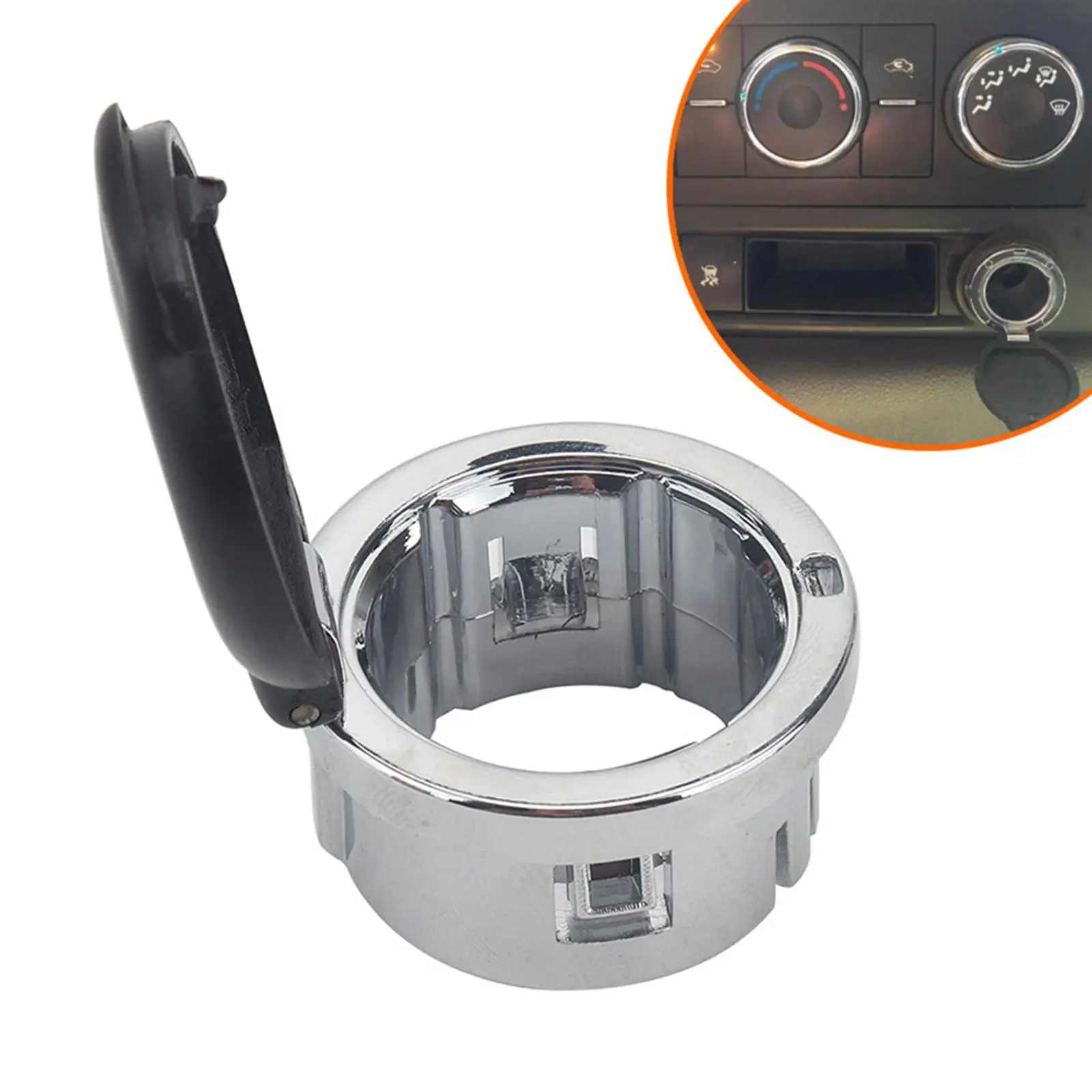 Durable  Replacement, 12V Power Outlet Dash Retainer Cigarette Lighter Plug Parts Fit for   07 - 13, 20983936/ 25793816