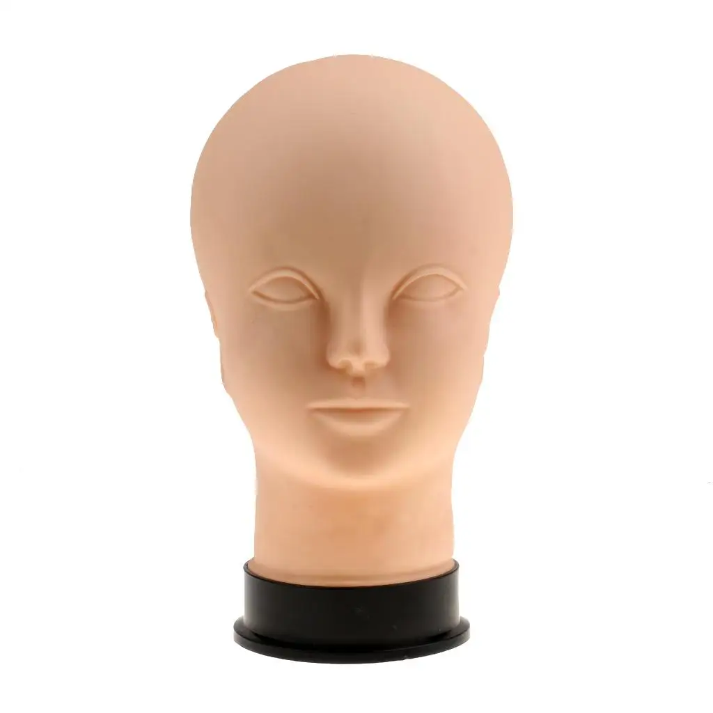 Pro PVC Practice Training Head Cosmetology Mannequin Doll Face Head