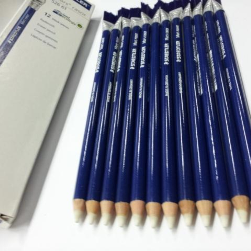 12 Teile/schachtel Stift Typ Radiergummi Peeling Kleber Radiergummi Stift Universal Stift für Dekontamination und Rost Entfernung In Elektronische Fabriken – Detail 4