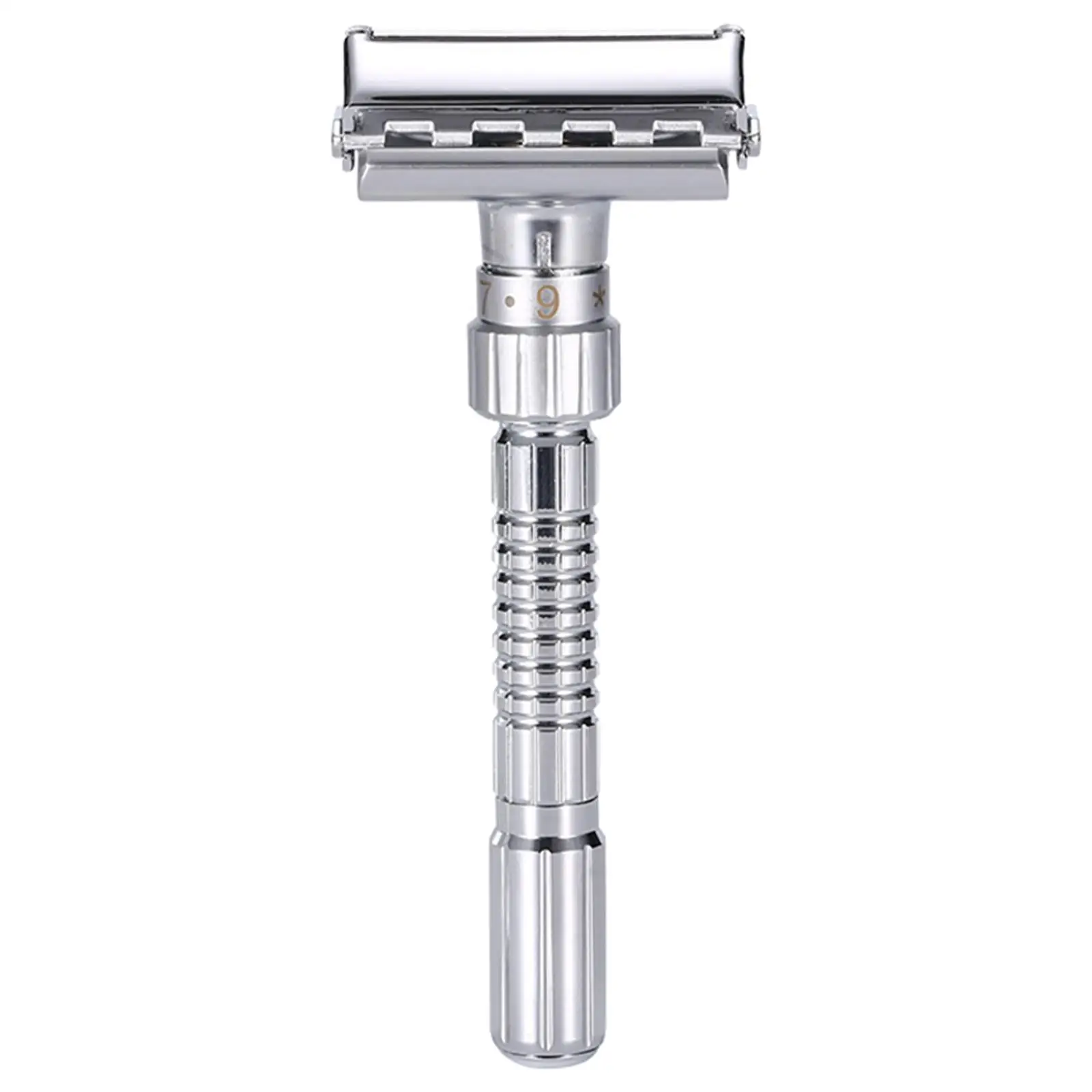 Manual  Safety  with 5 , Plated Eco Friendly Reusable, Adjustable Shaving  Barbershop, Travel