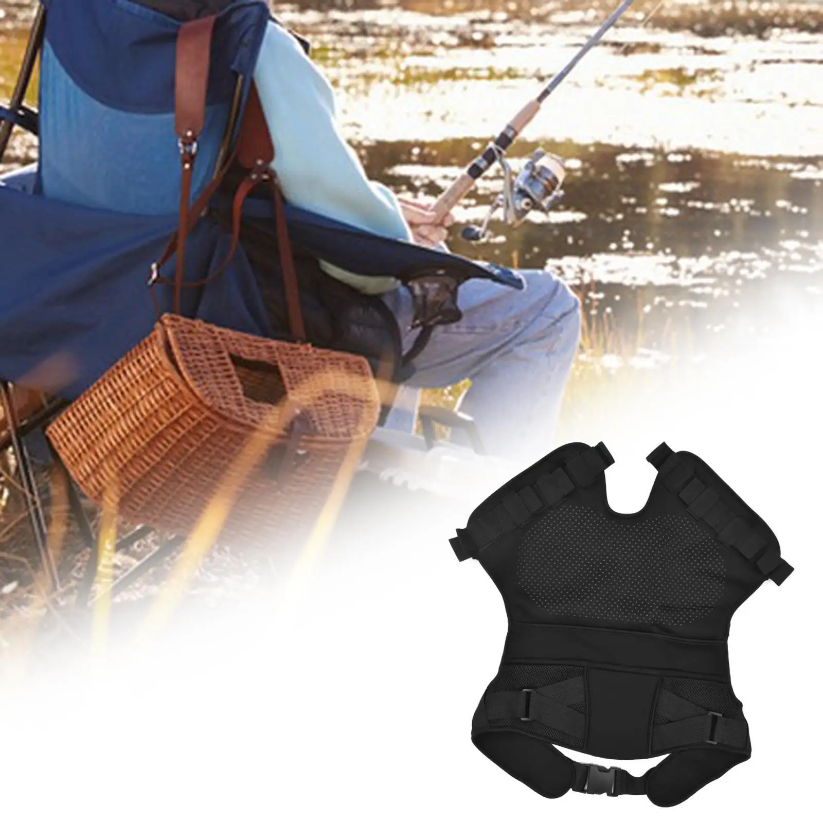 Fishing Seating Cushion Multifunction Comfortable Removable Buttock Protection Shorts for Lake Outdoor Canoe Ice Fishing Picnic