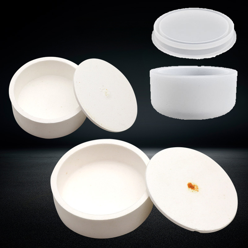 Description Picture 4 of itemDIY Round Striped Jar with Lid Silicone Mold Plaster Pottery Storage Jar Pet Bowl Flowerpot Cup Concrete Making Supplies Craft