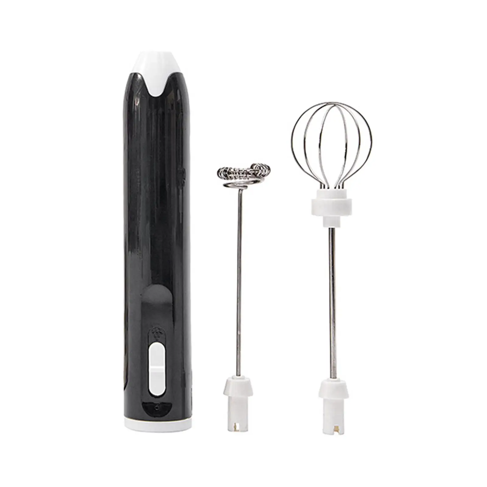 Electric milk Frother Egg Beater Whisk Drink 3 Speeds with 2 Mixing Heads Mixer Blender for Cream Latte Egg