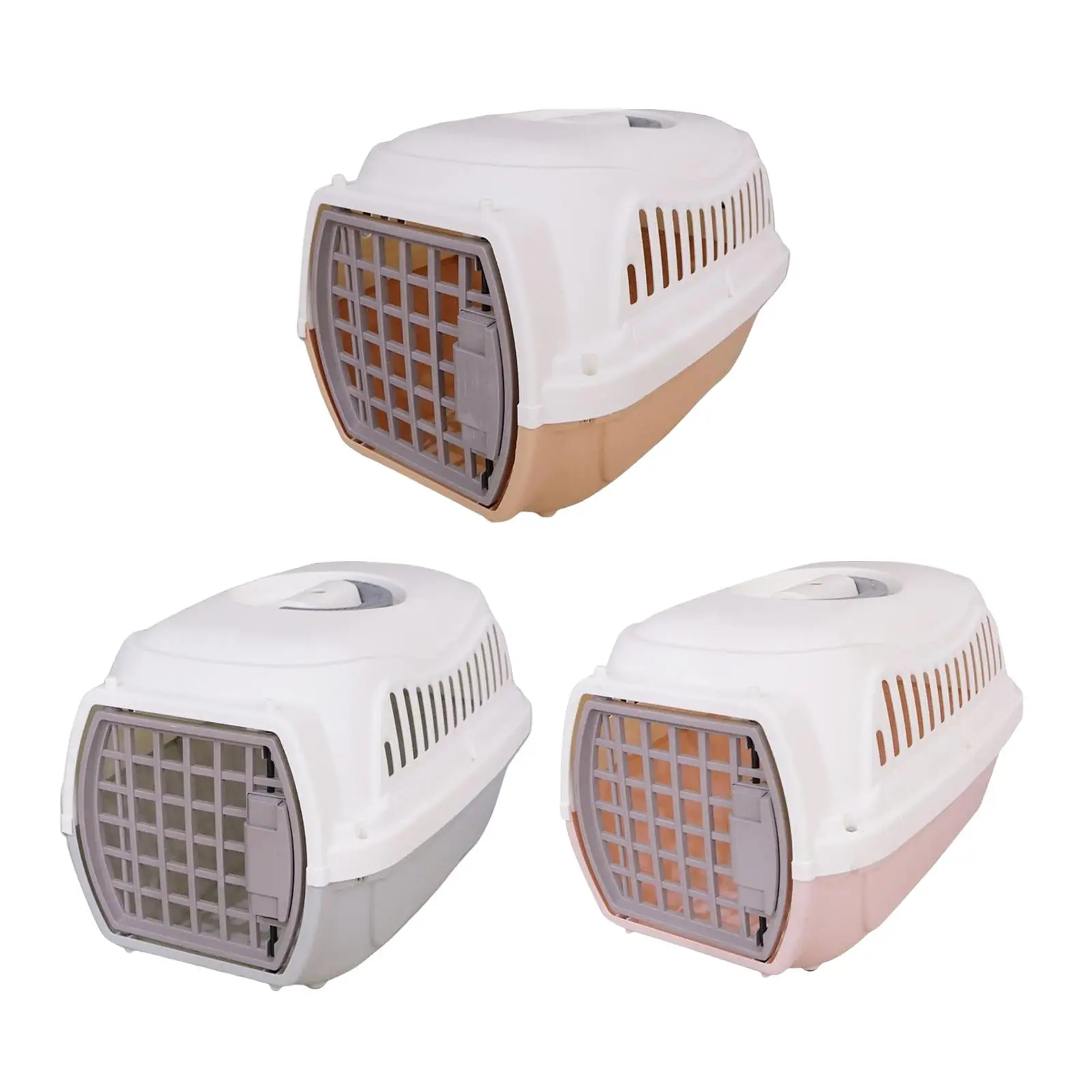 Cat Carrier Box Carrier Basket with Handle Puppy Small Dogs Air Carriers Car
