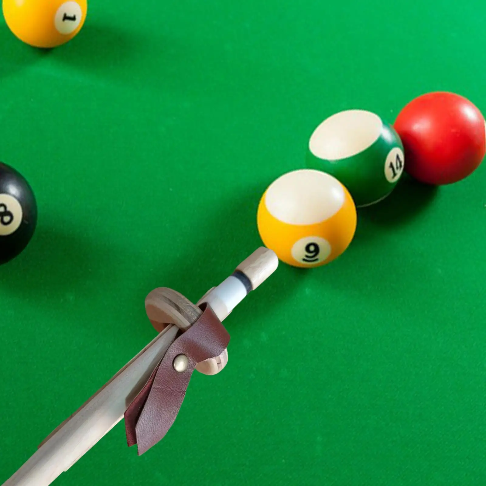 Pool Cue Tip Repair Tool Billiards Accessories Durable Wooden Cue Tips Clamp