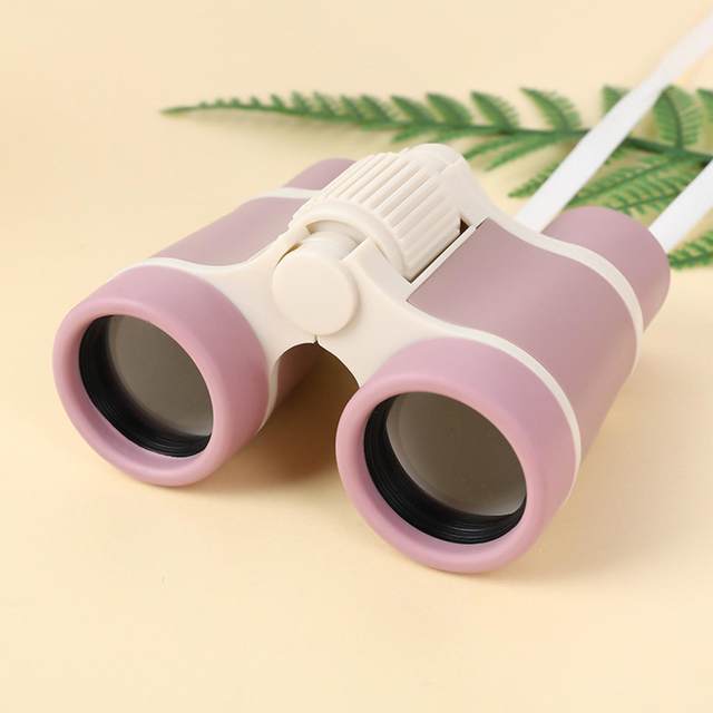 1pc Kids Binoculars Shock Proof Toy Binoculars Set For Boys Girls Bird Watching * Hunting Hiking Birthday Presents