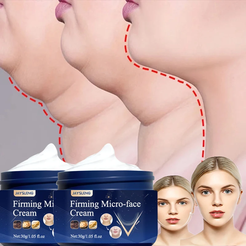 Best of V-Shape Slimming Cream Firm Face-lift Removal Double Chin Eliminate Masseter Muscle Tighten Two-Mandibular Line Anti-aging Cream Reviews & Tips