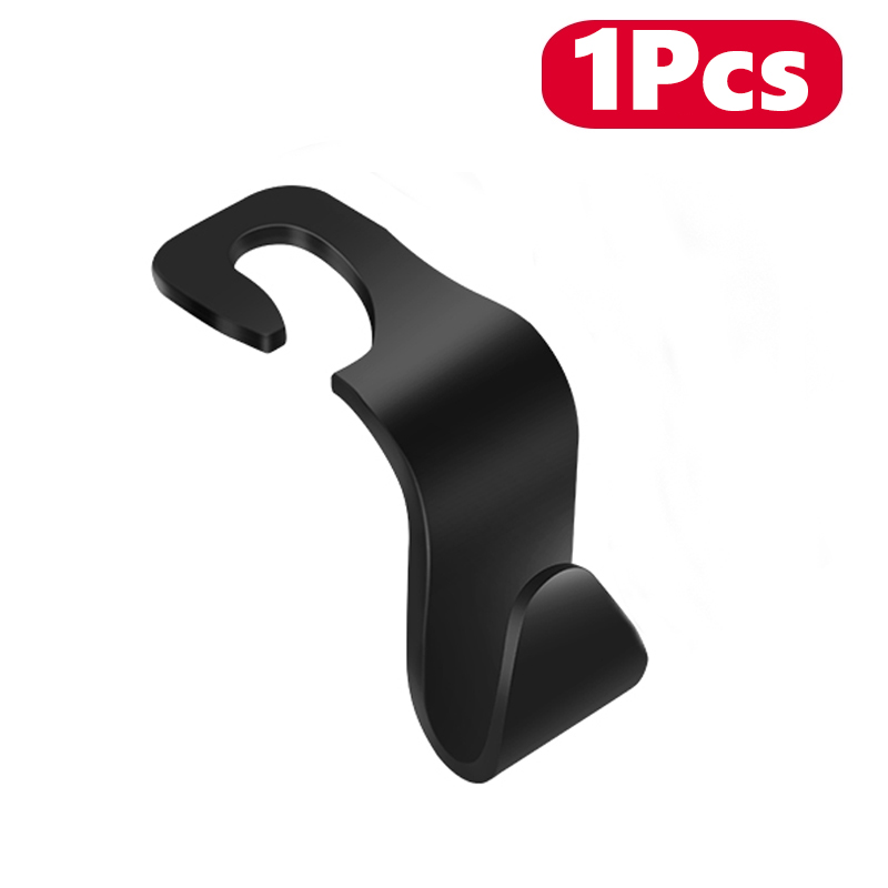 Car Seat Back Hooks Trunk Organizer Vehicle Headrest Hanger Clips Durable Truck Handbag Storage Hanger Car Accessries 1/2/4Pcs