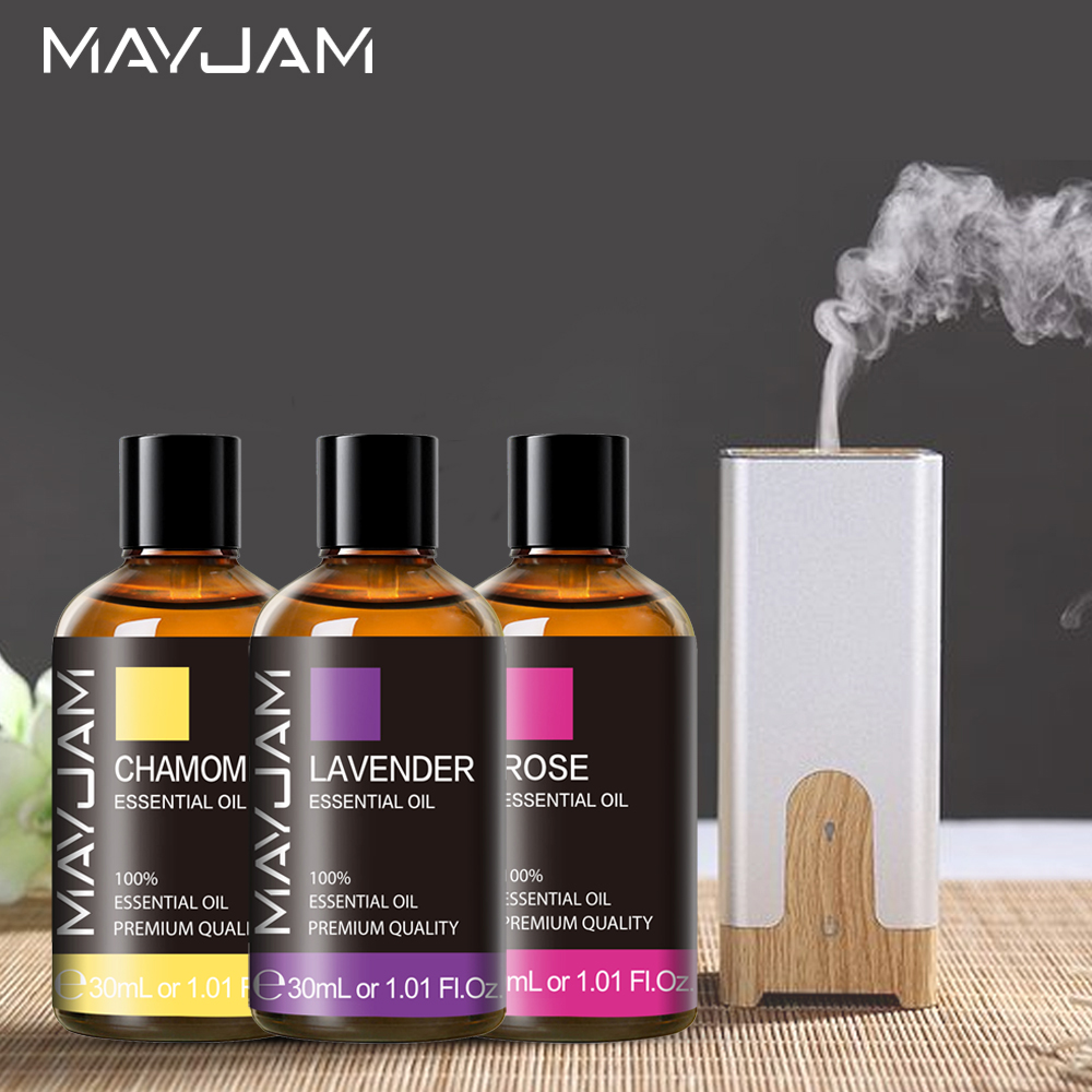 Best of MAYJAM Humidifier Essential Oil Lavender Vanilla Sandalwood Eucalyptus Geranium Tea Tree Oil For Skin Care Massage Diffuser Oil Reviews & Tips