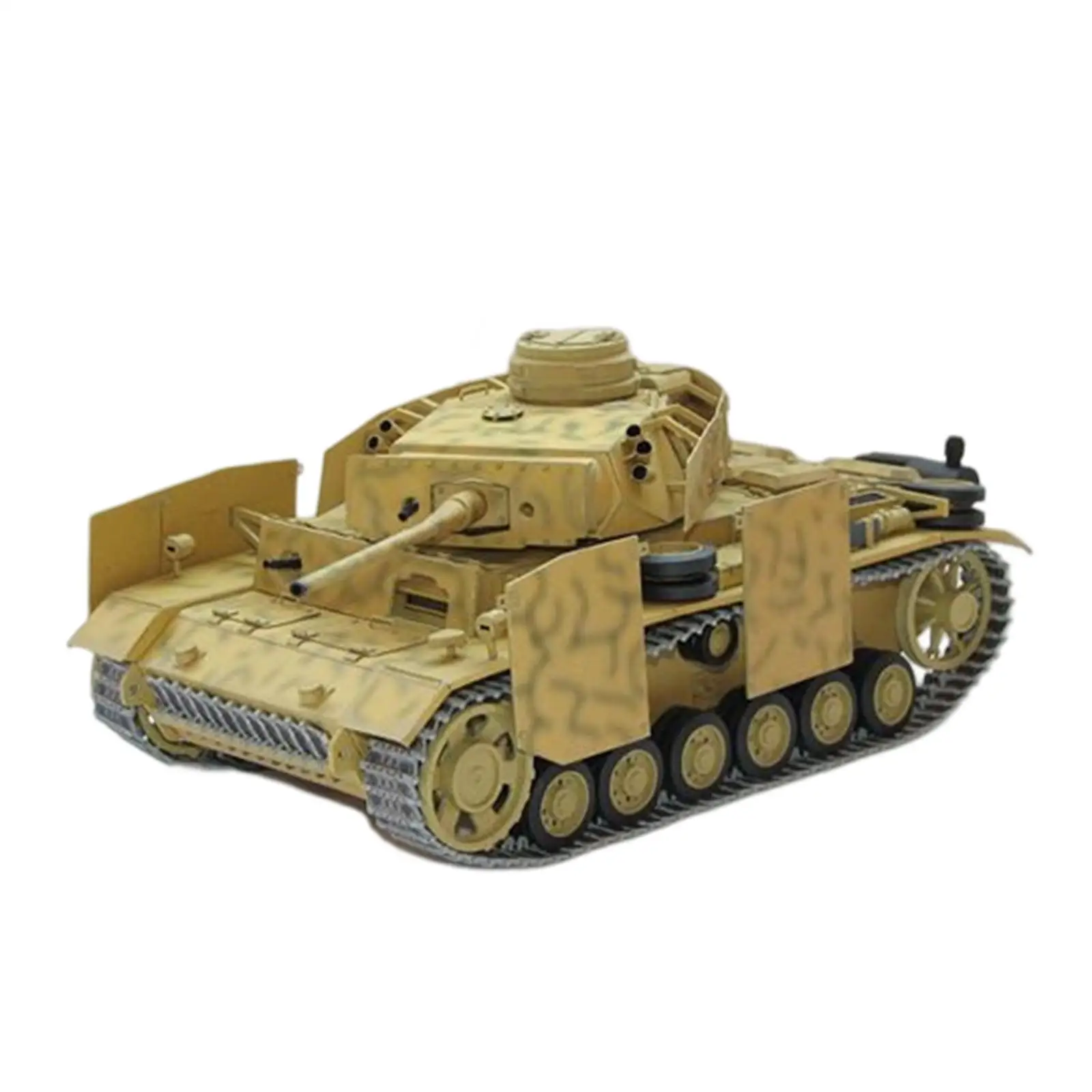 1:25 Scale Tank Model Paper Craft Decorative Toy for Girls Boys