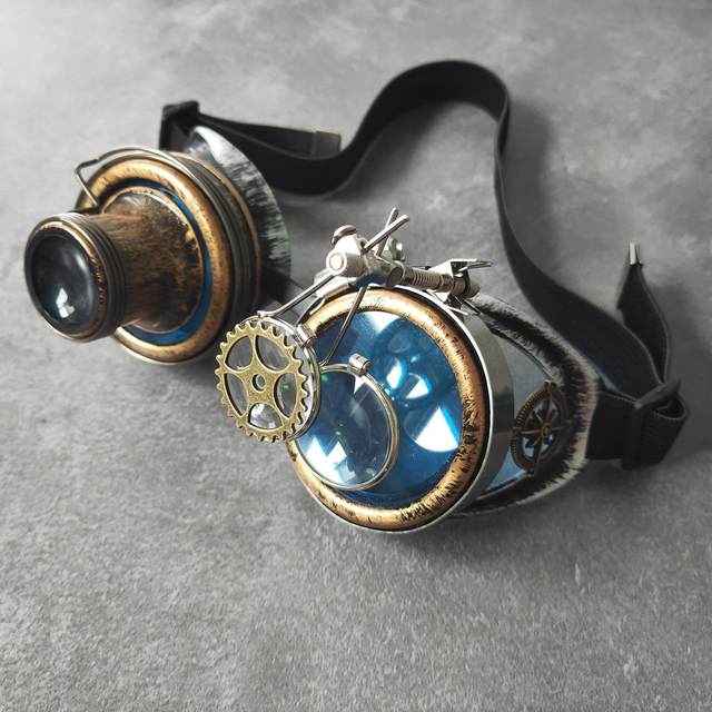 Steampunk Goggles Beetoo Vintage Glasses, Steampunk Costume
