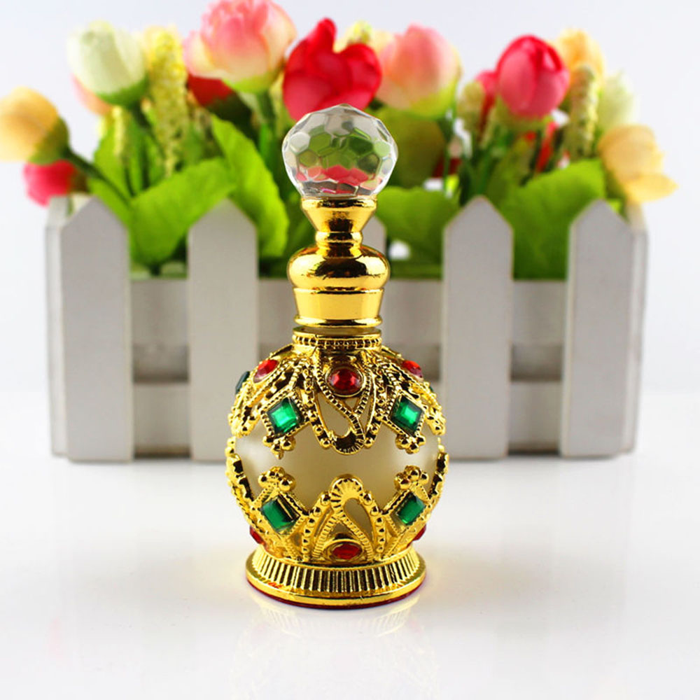 Best of Arabian Oil Bottle Antique Refillable Bottle Retro Style Cosmetics Tool Empty Perfume Bottle Decoration Gift Reviews & Tips - Image 6