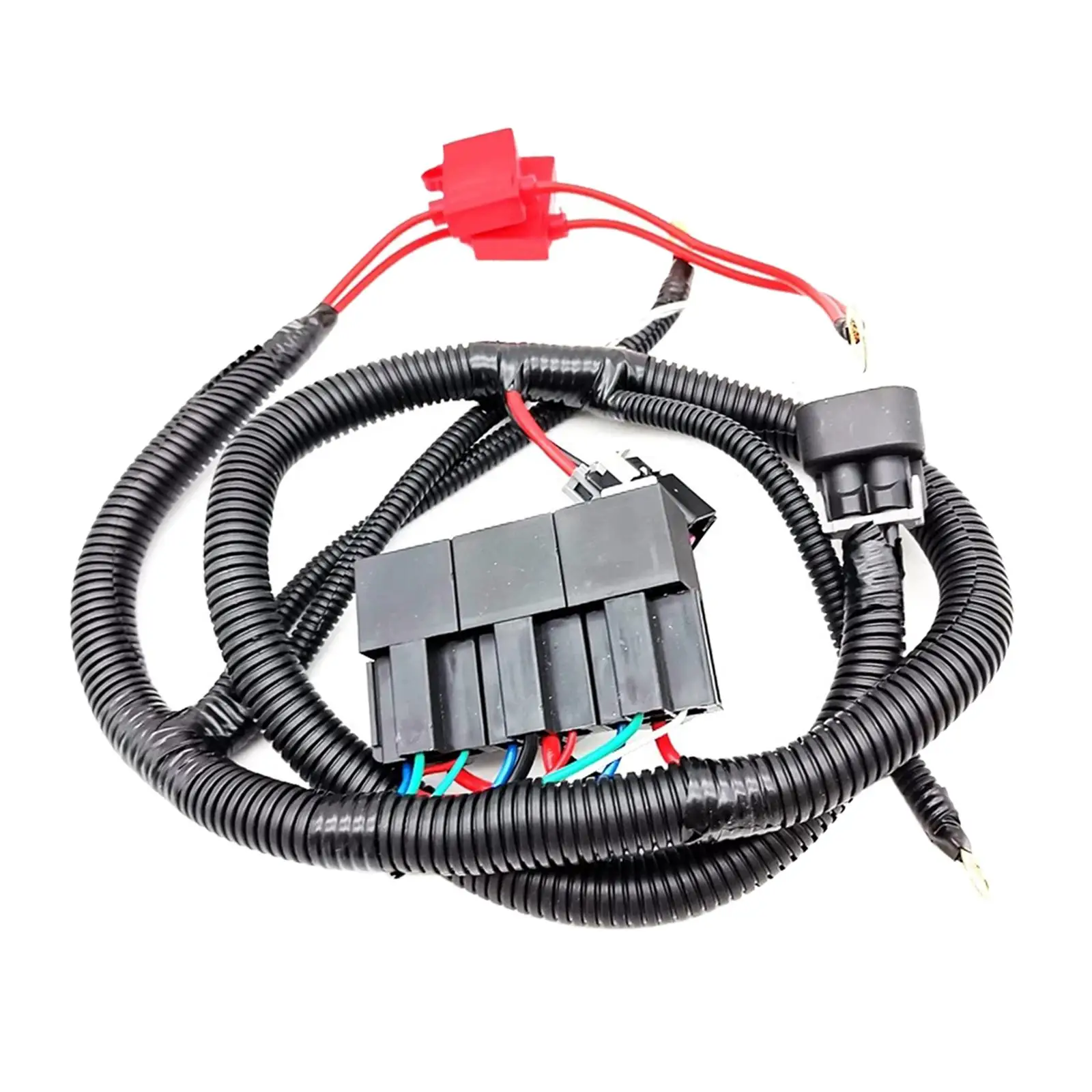 Electric Dual Fan Wiring Harness Replaces compatible with gm