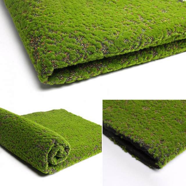 50/100cm Wall Carpet Fake Moss Mat Garden Landscape Artificial Moss Plants  Lawn Grass Turf Roll – the best products in the Joom Geek online store