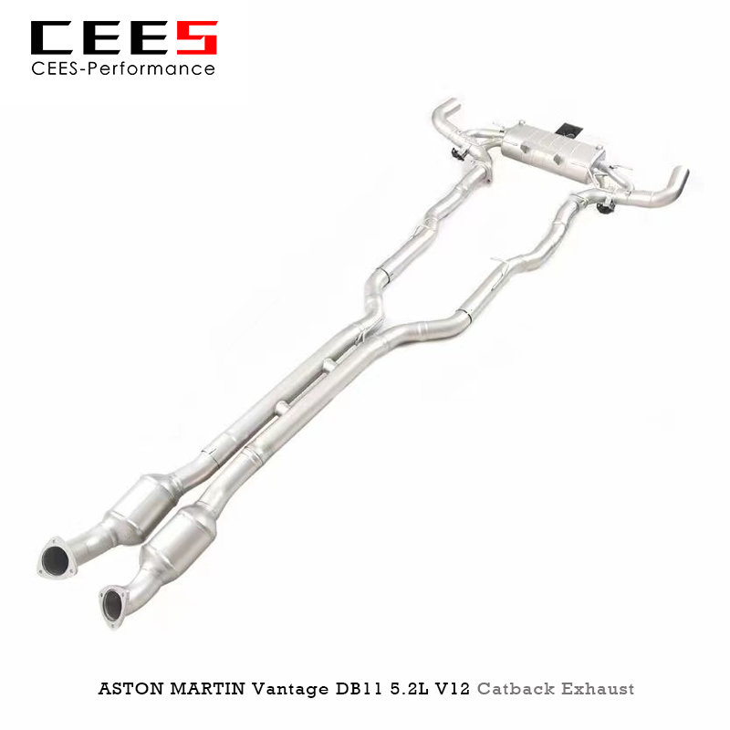 Aston Martin DB11 V12/V8 5.2L/4.0T 2017-2018 Stainless Steel Valve Exhaust