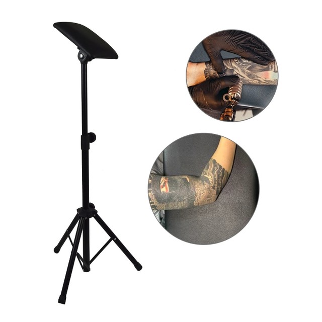 Supporto per poggiagambe per braccio per tatuaggio sedia portatile  completamente regolabile per sgabello da letto professionale per Studio di  tatuaggi 55-66.8cm - AliExpress