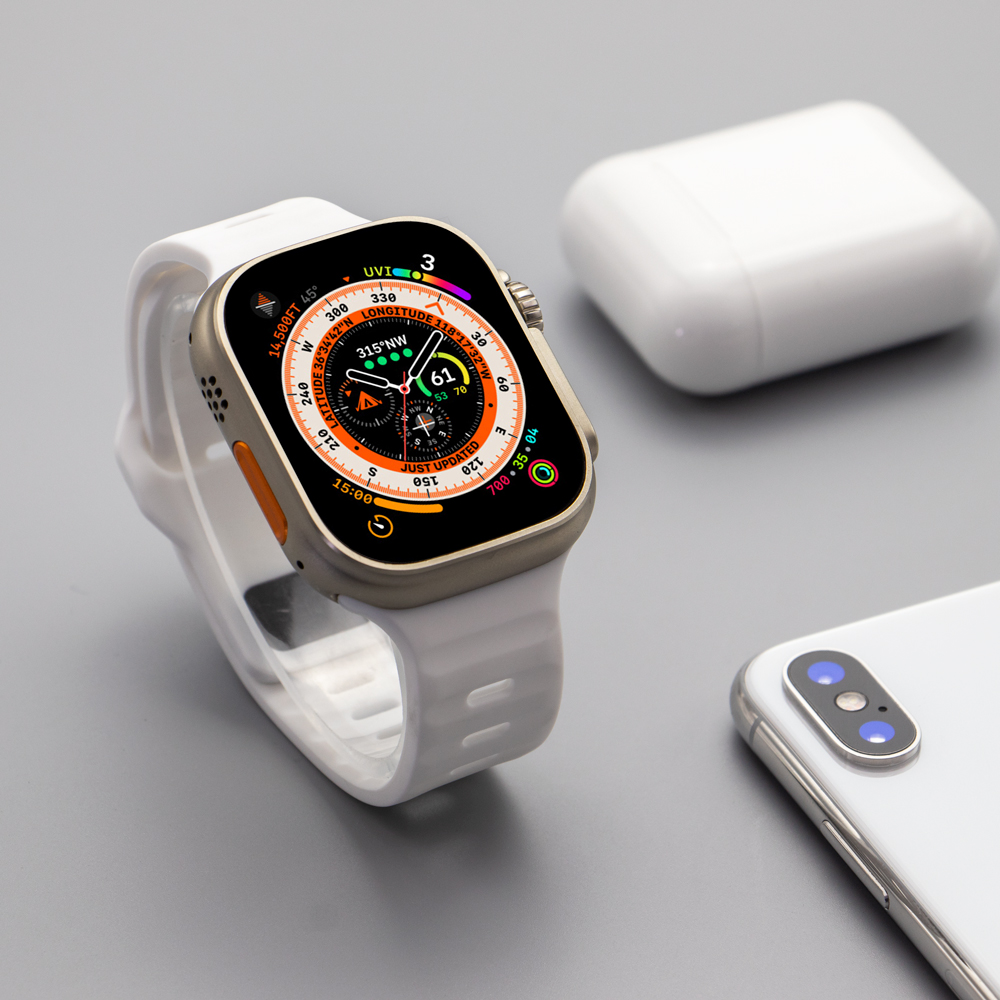 Sportarmband für Apple Watch Band 44mm 49mm 45mm 42mm 41mm 40mm Zubehör Correa Armband iWatch Series 8 7 6 5 4 3 SE Ultra – Detail 4