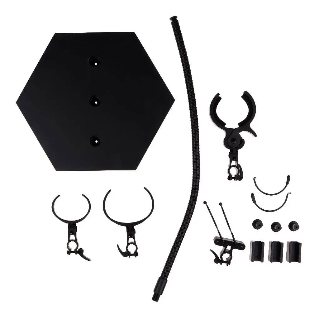 Doll Stand - Black Doll Stand Rack 6`` 9``and 12`` Dolls And Action Figures Display Stand Bracket Holder