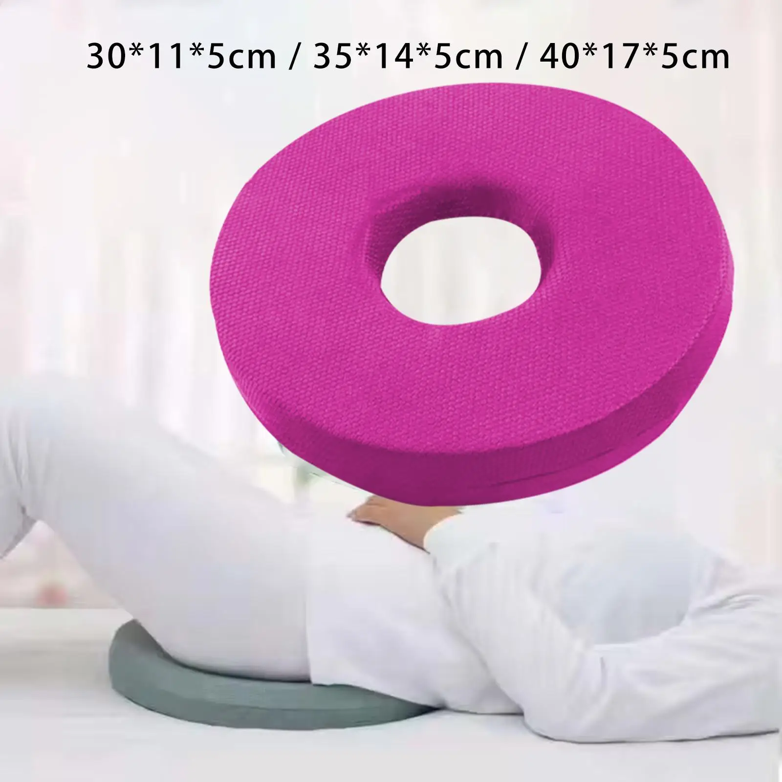 Ergonomic Donut Pillow Reducing Foot Pressure Firm Density Ankle Protector Innovations Cushion for The Elderly