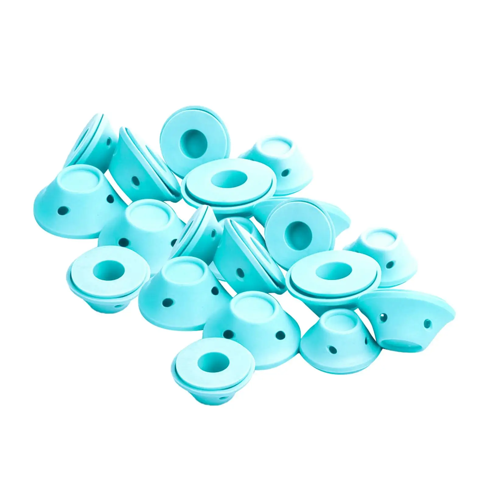 Silicone /Gifts /Cold Rollers/ for Natural y Wavy Hair Girls