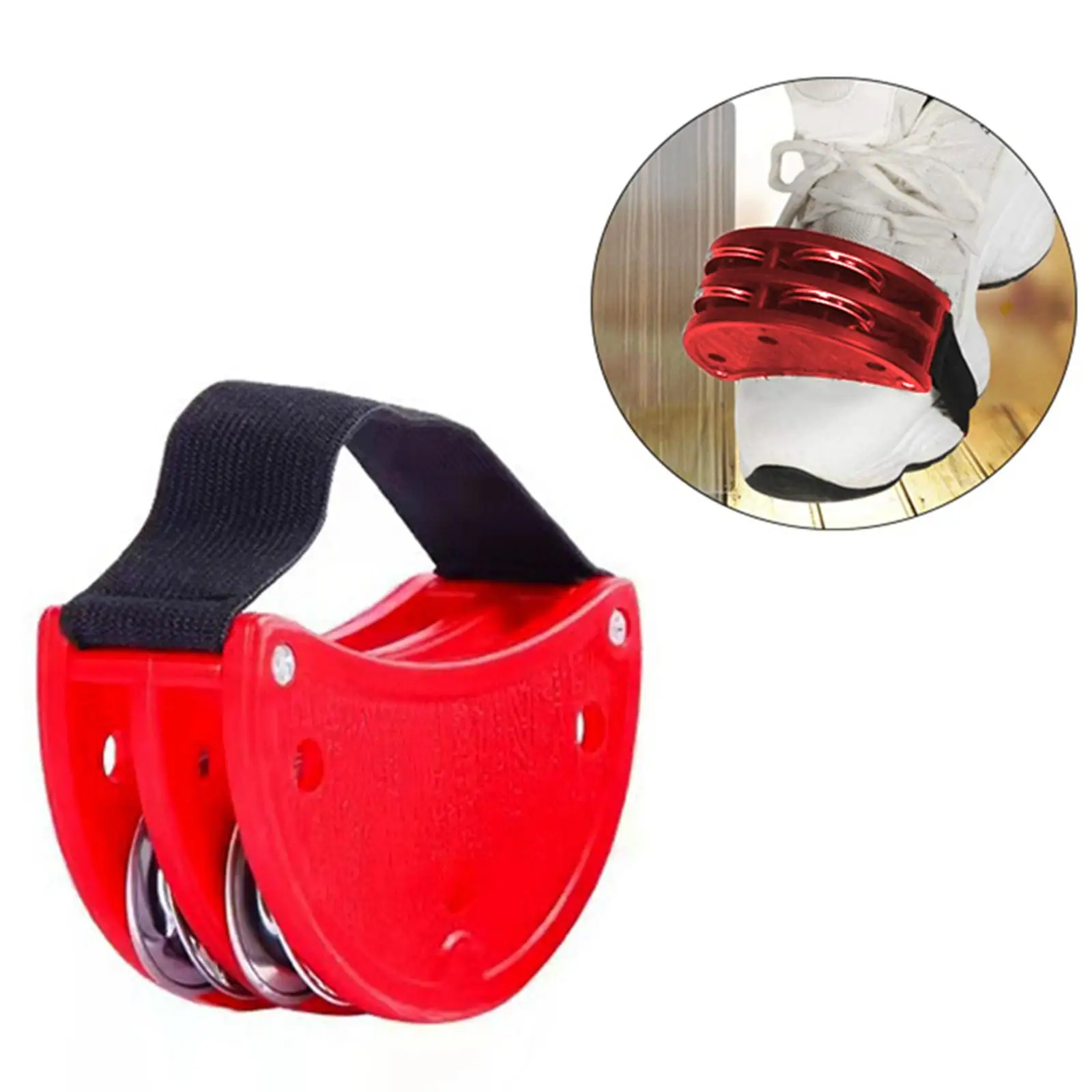 Foot Tambourine Guitar Drum Accessory Instrument for Adults and Kids KTV