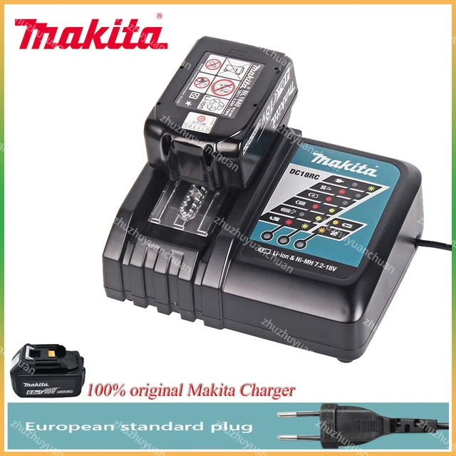 Chargeur BL1850 + DC18RC 3.0AH pour Makita 14.4V-18V Chargeurs de batterie  Li-ion