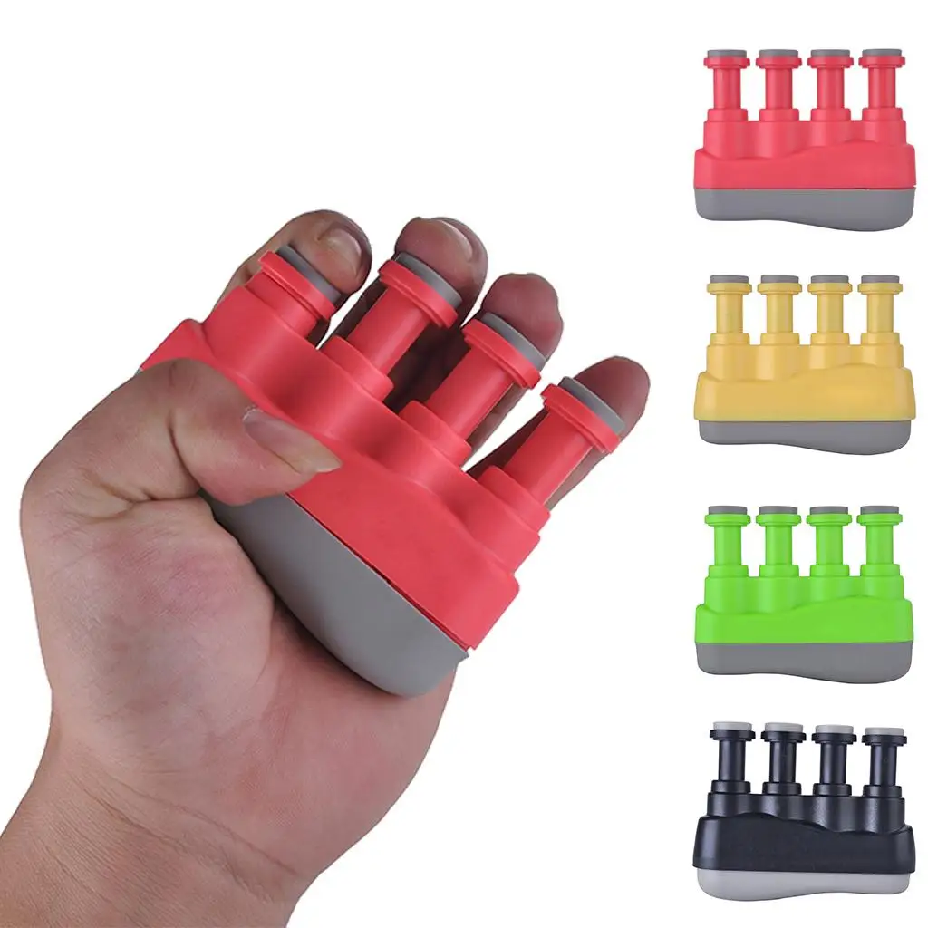 Adjustable Finger Strengthener and Hand Exerciser for Guitar Bass Piano