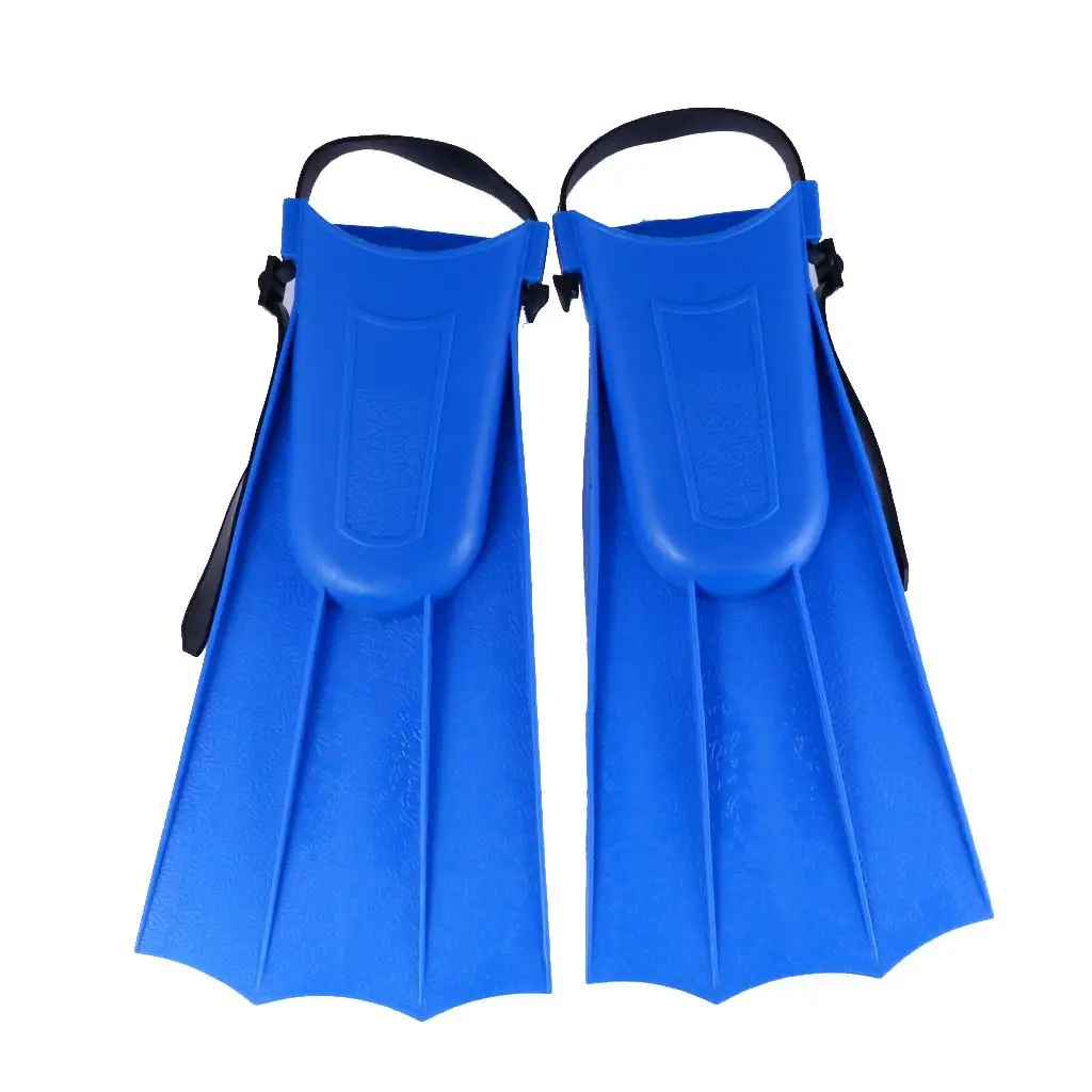 2X Kids Adjustable Flippers   Snorkel Scuba Swimming Diving Blue Medium